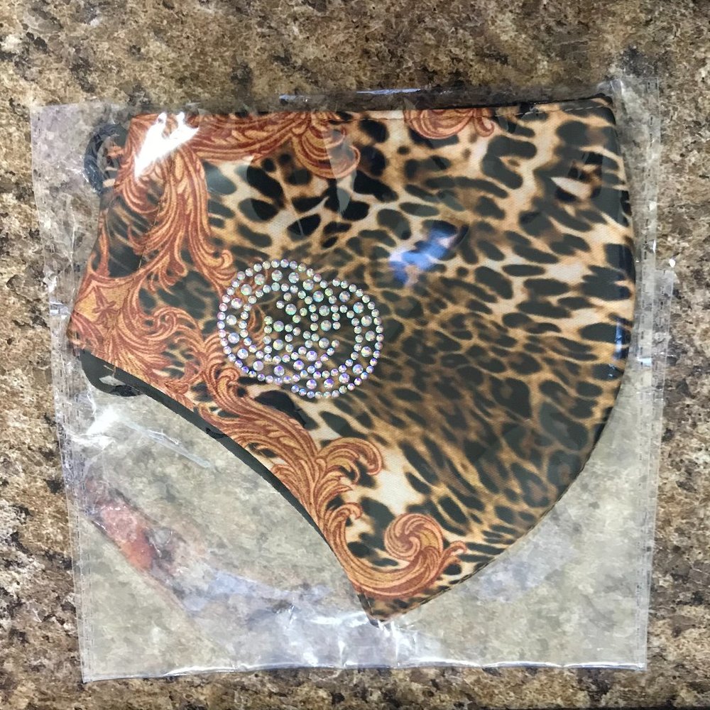Leopard Print Mask
